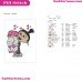 Despicable Me Agnes Unicorn Embroidery Design