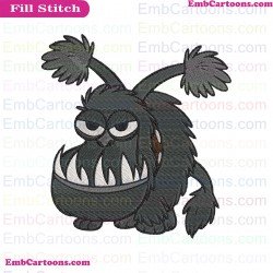 Despicable Me Kyle Embroidery Design