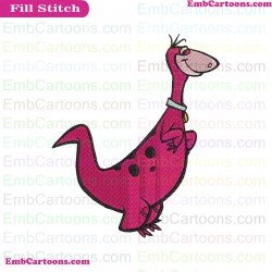 Dino The Flintstones Embroidery Design