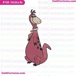 Dino The Flintstones Embroidery Design 2