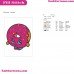Dlish Donut Shopkins Embroidery Design