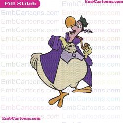 Dodo Bird Embroidery Design