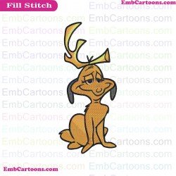 Dog The Grinch Dr Seuss The Cat In The Hat Embroidery Design 2