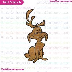 Dog The Grinch Dr Seuss The Cat In The Hat Embroidery Design
