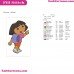 Dora Back To School 2 Dora The Explorer Embroidery Design