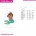 Dora Mermaid Dora And Friends Embroidery Design