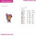 Dora With Surfboard Dora And Friends Embroidery Design