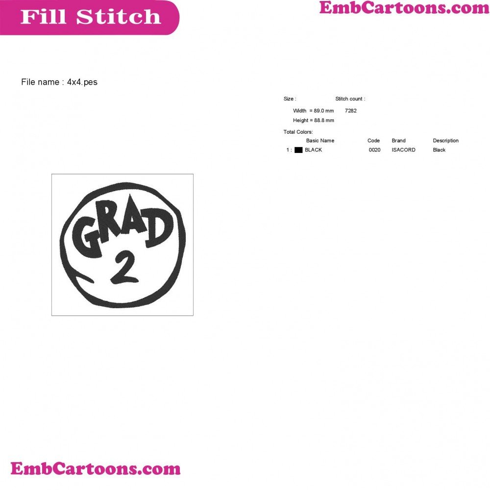 Dr Seuss Grad 2 Circle Dr Seuss The Cat In The Hat Embroidery Design