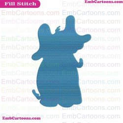 Dr Seuss Horton Silhouette Dr Seuss The Cat In The Hat Embroidery Design