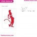 Dr Seuss Silhouette The Cat In The Hat Embroidery Design