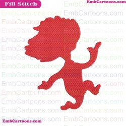 Dr Seuss Thing Silhouette Running Dr Seuss The Cat In The Hat Embroidery Design