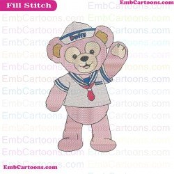 Duffy And Friends Embroidery Design