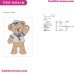 Duffy And Friends Embroidery Design