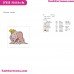 Dumbo Baby Elephant Embroidery Design