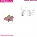 Dumbo Baby Elephant Embroidery Design 8