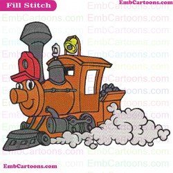 Dumbo Casey Junior Train Embroidery Design
