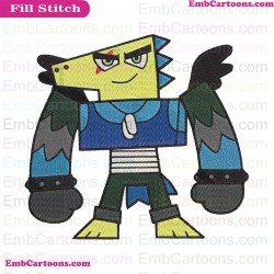 Eagleator Unikitty Embroidery Design