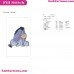 Eeyore Donkey Winnie The Pooh Embroidery Design 1