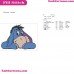 Eeyore Donkey Winnie The Pooh Embroidery Design