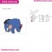 Eeyore Donkey Winnie The Pooh Embroidery Design 3