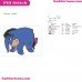 Eeyore Donkey Winnie The Pooh Embroidery Design 3