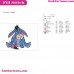 Eeyore Donkey Winnie The Pooh Embroidery Design 4