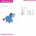 Eeyore Donkey Winnie The Pooh Embroidery Design 5
