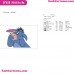Eeyore Donkey Winnie The Pooh Embroidery Design 7