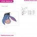 Eeyore Head Donkey Winnie The Pooh Embroidery Design 9