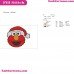 Elmo Face Christmas Hat Sesame Street Embroidery Design