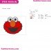 Elmo Smiley Face Sesame Street Embroidery Design