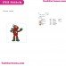 Elmo With Snow Christmas Hat Sesame Street Embroidery Design