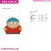Eric Cartman Southpark Embroidery Design 2