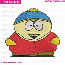 Eric Cartman Southpark Embroidery Design 3