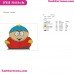 Eric Cartman Southpark Embroidery Design 3