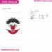 Ernie Face Sesame Street Embroidery Design