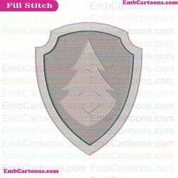 Everest Logo Paw Patrol Embroidery Design