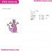 Figment A Small Purple Dragon Embroidery Design
