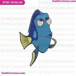 Finding Dory Embroidery Design