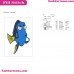 Finding Dory Embroidery Design