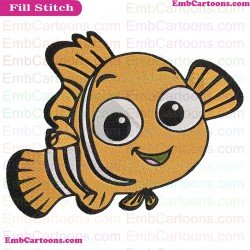 Finding Nemo Embroidery Design