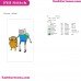 Finn The Human And Jake The Dog 2 Adventure Time Embroidery Design