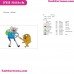 Finn The Human And Jake The Dog 3 Adventure Time Embroidery Design