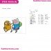 Finn The Human And Jake The Dog 4 Adventure Time Embroidery Design