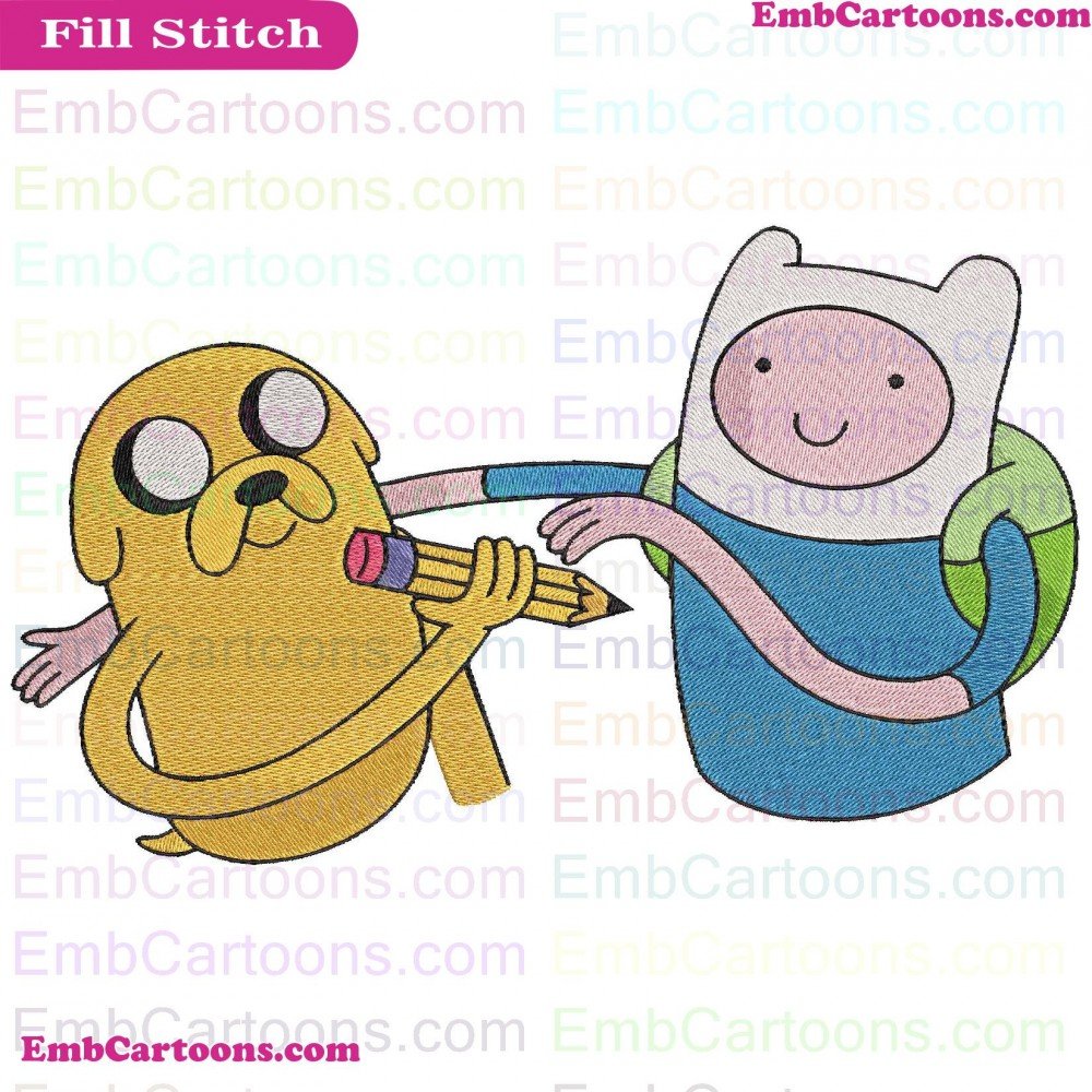 Finn The Applique Design, Finn The Embroidery Design, The Human Applique Design, The Human Embroidery Design, Human And Applique Design, Human And Embroidery Design, And Jake Applique Design, And Jake Embroidery Design, Jake The Applique Design, Jake The 