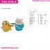 Finn The Human And Jake The Dog Adventure Time Embroidery Design
