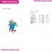 Finn The Human Jumping Adventure Time Embroidery Design