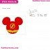 Flash Mickey Mouse Embroidery Design