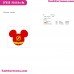 Flash Mickey Mouse Embroidery Design