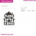 Floss Like A Boss Svg Embroidery Design